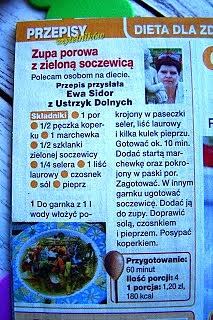 Polecam zupę na diecie i zdrowie w grudniowym wydaniu prasy