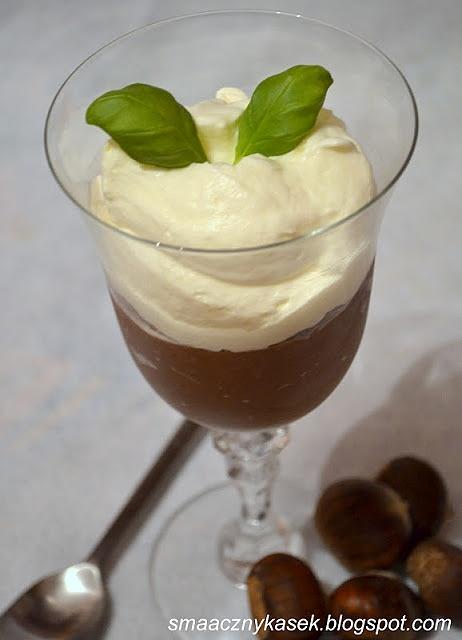 Kasztanowy krem Mont Blanc