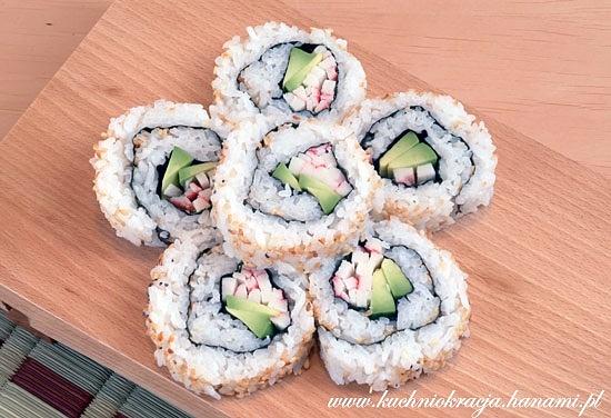 California maki – amerykańska klasyka sushi