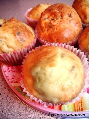 Muffinki jogurtowe z pestkami dyni