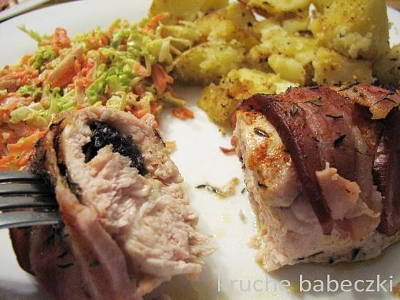 Filet faszerowany śliwką i boczkiem - inspiracje kulinarne