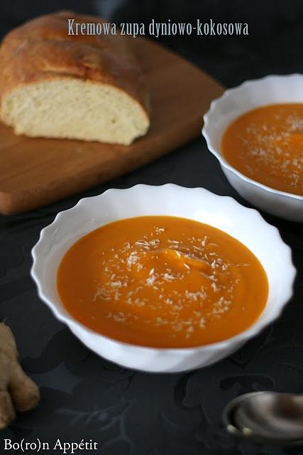 Kremowa zupa dyniowo-kokosowa
