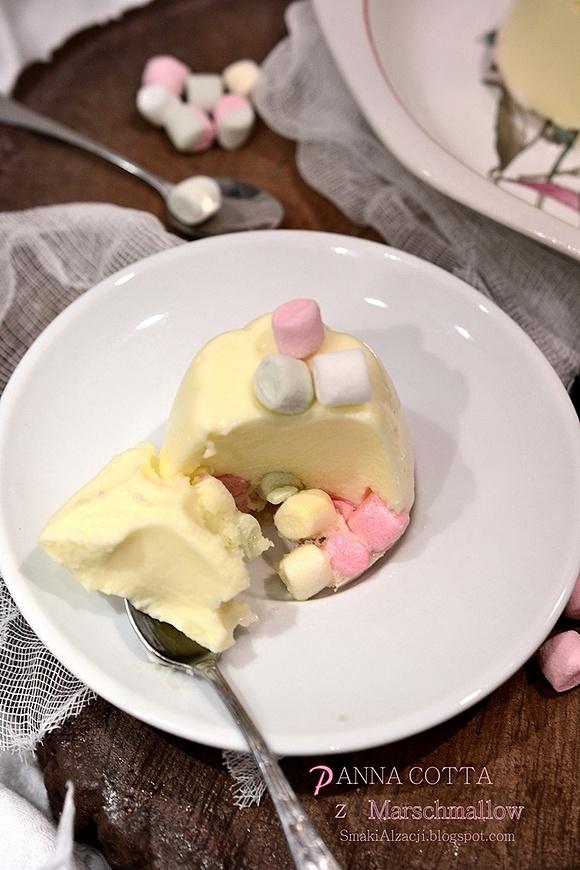 Panna Cotta z Marszmallow