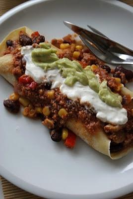 Mexican burritos