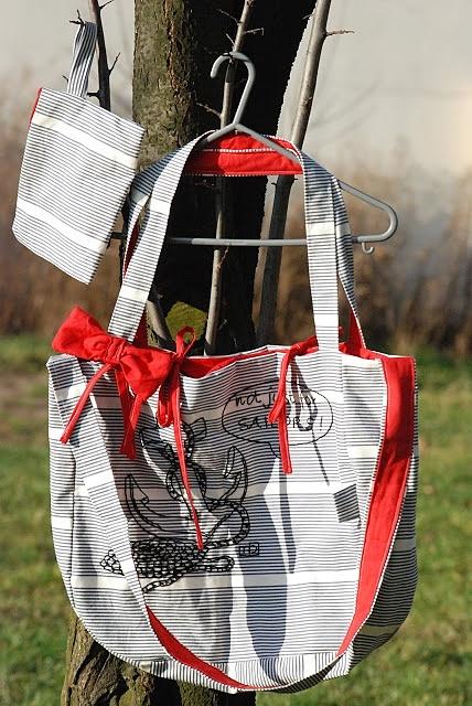 Świąteczne prezenty torebki handmade