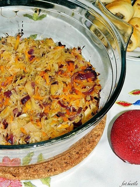 Zapiekana kapusta kiszona