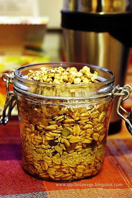 Musli Birchera z jabłkami