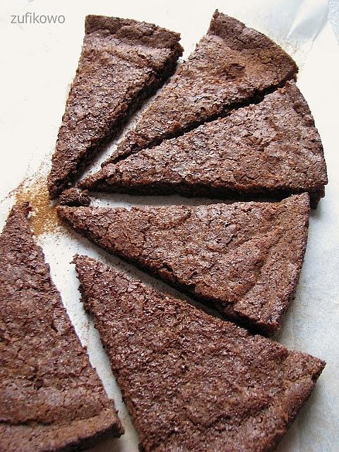 Kladdkaka z nutą pieprzu