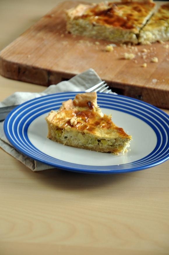 Aksamitna tarta porowa