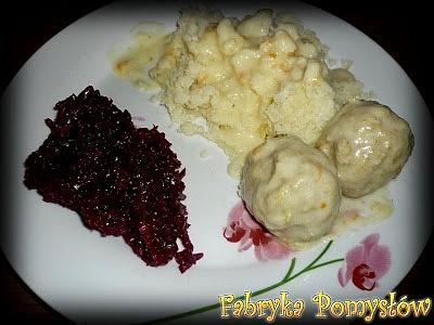 Pulpeciki w sosie śmietanowo-chrzanowym