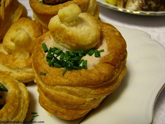 Vol-au-vent z tuńczykiem