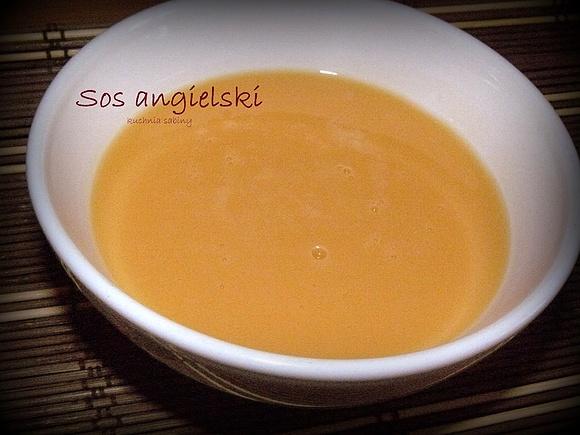 Sos angielski do deserów i owoców