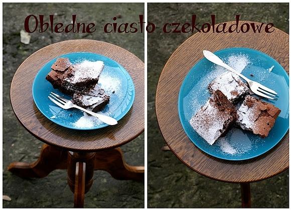 Obłędne ciasto czekoladowe