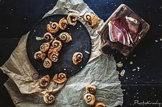 Roladki francuskie z szynką parmeńską
