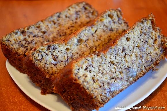 Chlebek bananowy bez jajek z nutą pomarańczy