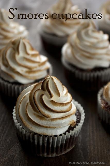 S'mores cupcakes