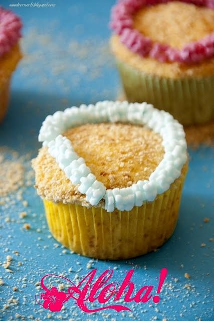 Hawajskie cupcake'i