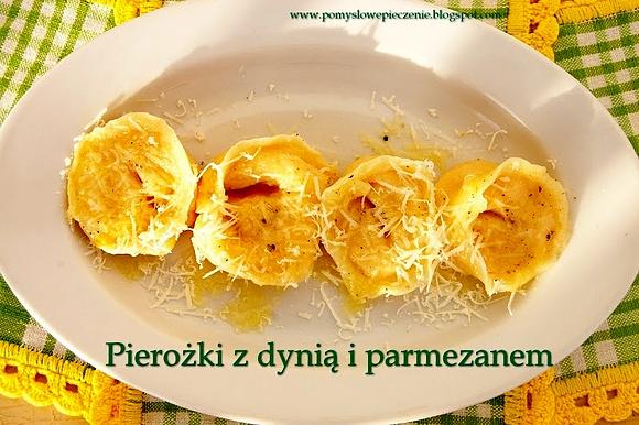 Pierożki z dynią i parmezanem