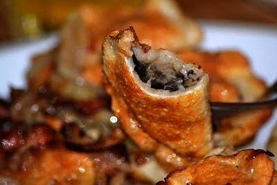 Świąteczne pierogi z kapustą i grzybami
