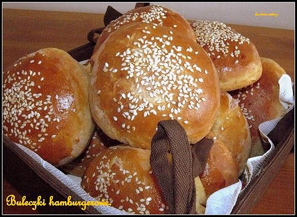 Bułeczki hamburgerowe domowej roboty