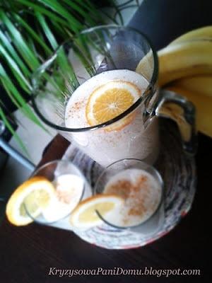 Koktajl bananowy na śniadanie