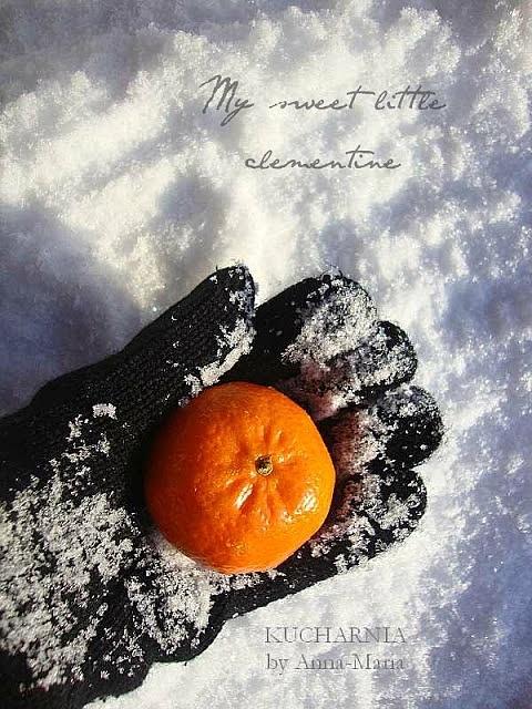 My sweet little clementine - babeczki z klementynkami