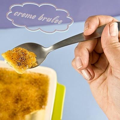 Creme brulee ze skórką pomarańczy