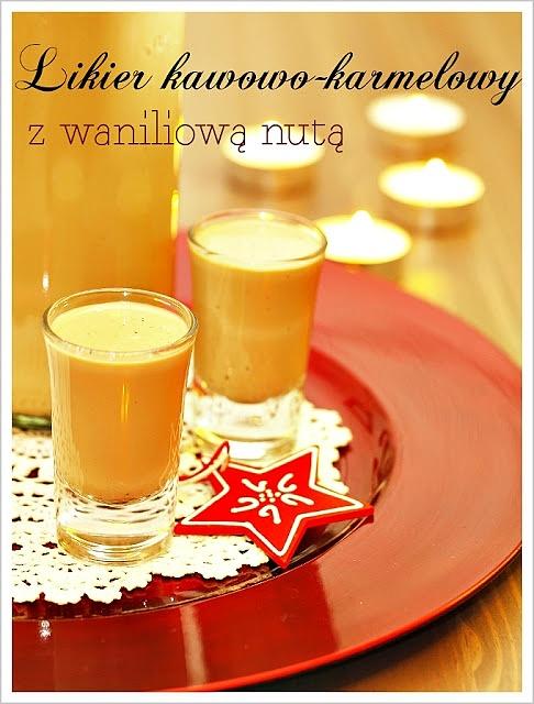 Likier karmelowo-kawowy z waniliową nutą