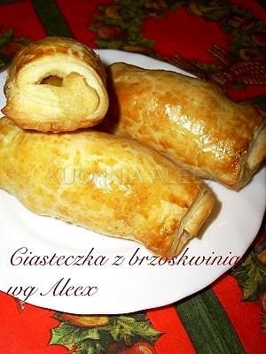 Ciasteczka z brzoskwinią wg Aleex