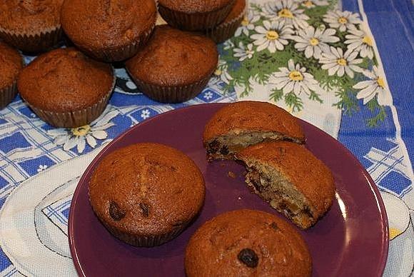 Bożonarodzeniowe muffinki z bakaliami