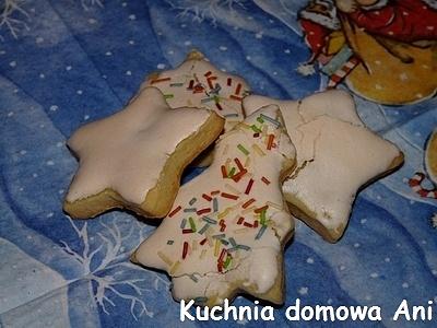 Kruche ciasteczka z bezą