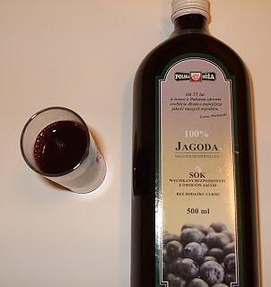 Sok z jagód 100% polska róża 500 ml