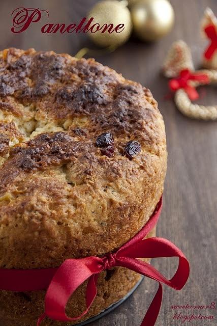 Panettone Mediolańskie z drożdżami - włoskie ciasto na święta