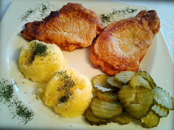 Kotlet schabowy w cieście