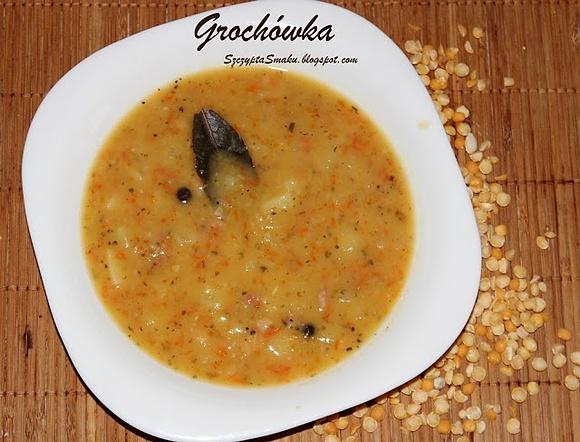 Grochówka rozgrzewająca z boczkiem i ziemniakami