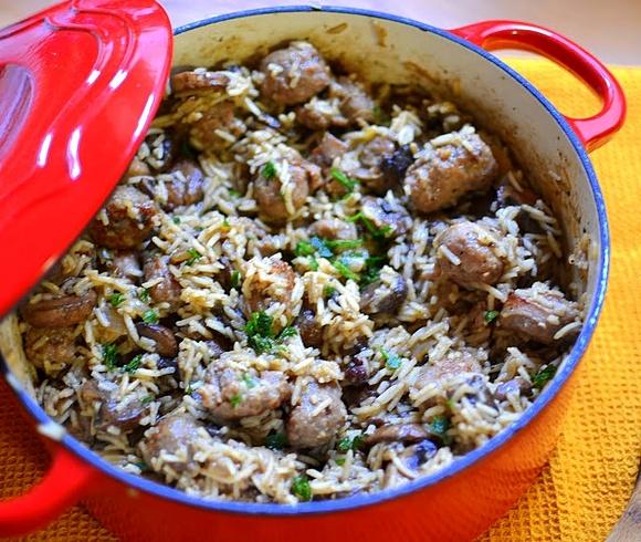 Risotto grzybowo-ziołowe