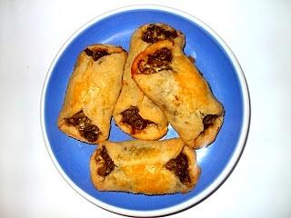 Paszteciki z pieczarkami i jajkiem