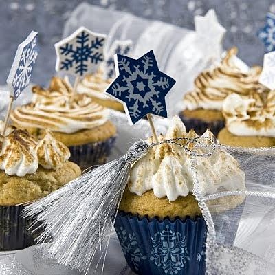 Muffinki z bezą włoską