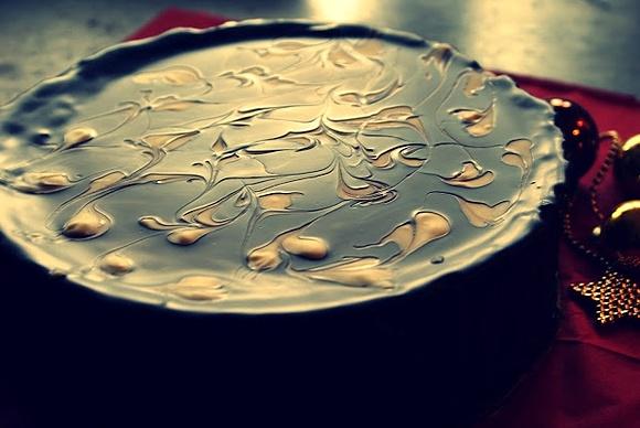 Christmas cheesecake