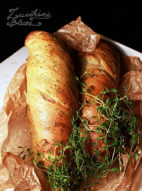 Włoskie bułeczki z pesto
