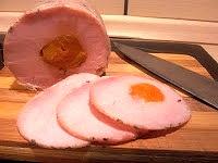 Schab faszerowany morelą