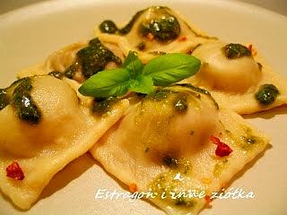 Ravioli z wątróbką dynią i nutą mandarynki