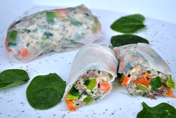 Spring Rollsy z pieczoną kaczką