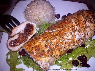 Filet nadziewany morelą