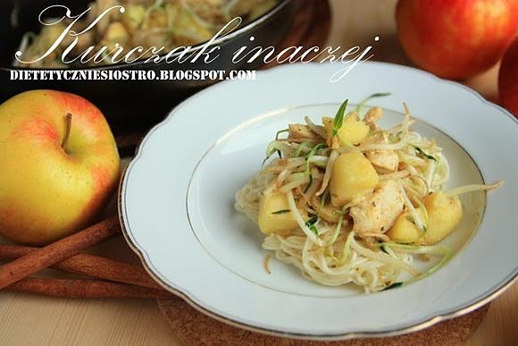 Słodki kurczak na lekki lunch