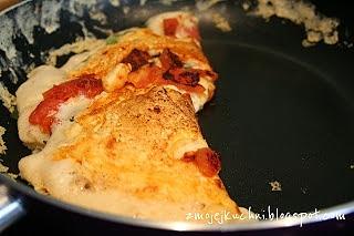 Omlet z pomidorami