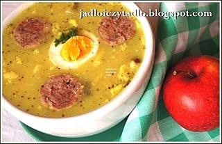 Zupa chrzanowo-jabłkowa
