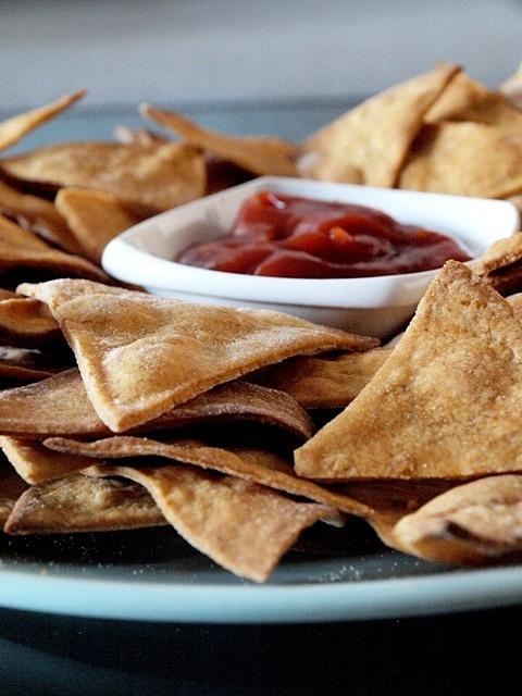 Pikantne nachos tortilla chips