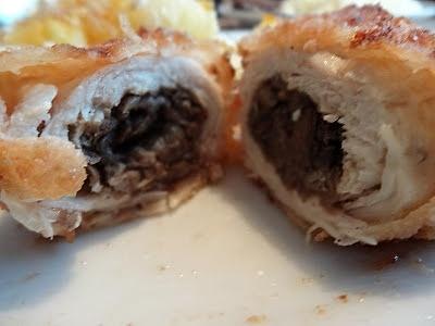 De volaille z pieczarkami