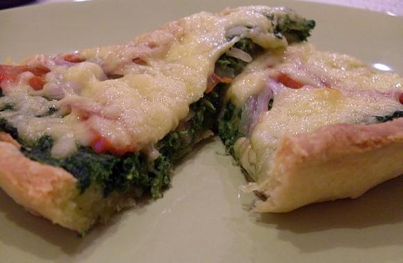 Tarta ze szpinakiem
